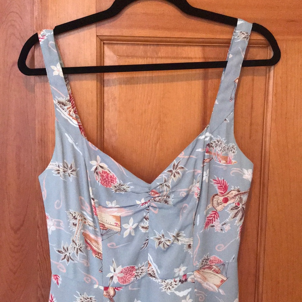 Reformation Hawaiian Print Mini Dress Size 6